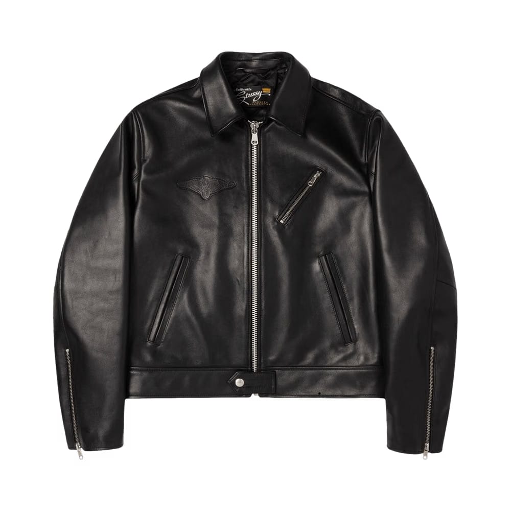 Stussy Biker Jacket Black