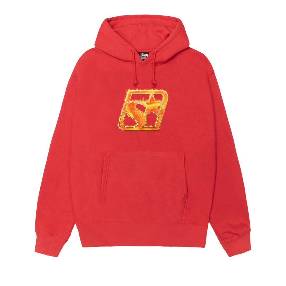 Stussy Blaze Hoodie Cayenne