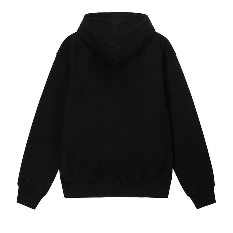 Stussy Block Sport Pigment Dyed Hoodie Black
