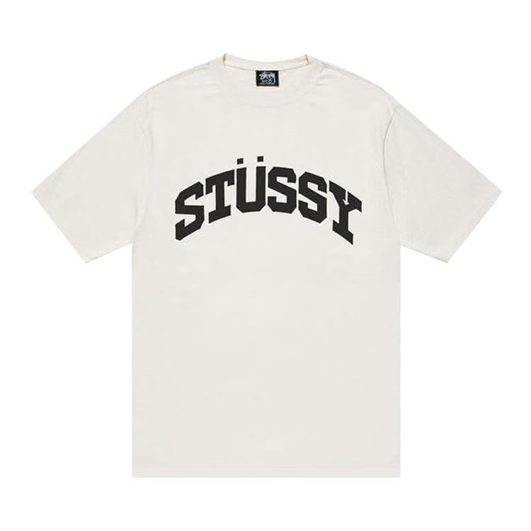 Stussy Block Sport Pigment Dyed T-Shirt Natural