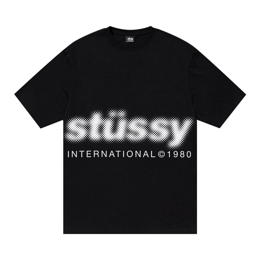 Stussy Blur T-Shirt Black