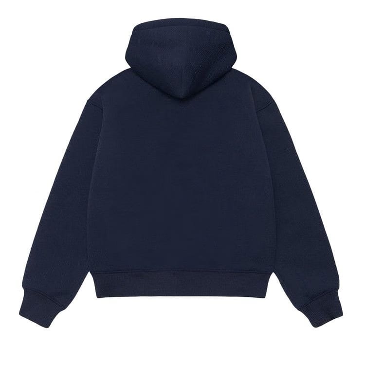 Stussy Bonded Sherpa Hoodie Blue