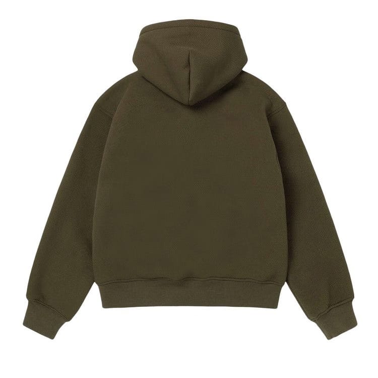 Stussy Bonded Sherpa Hoodie Green