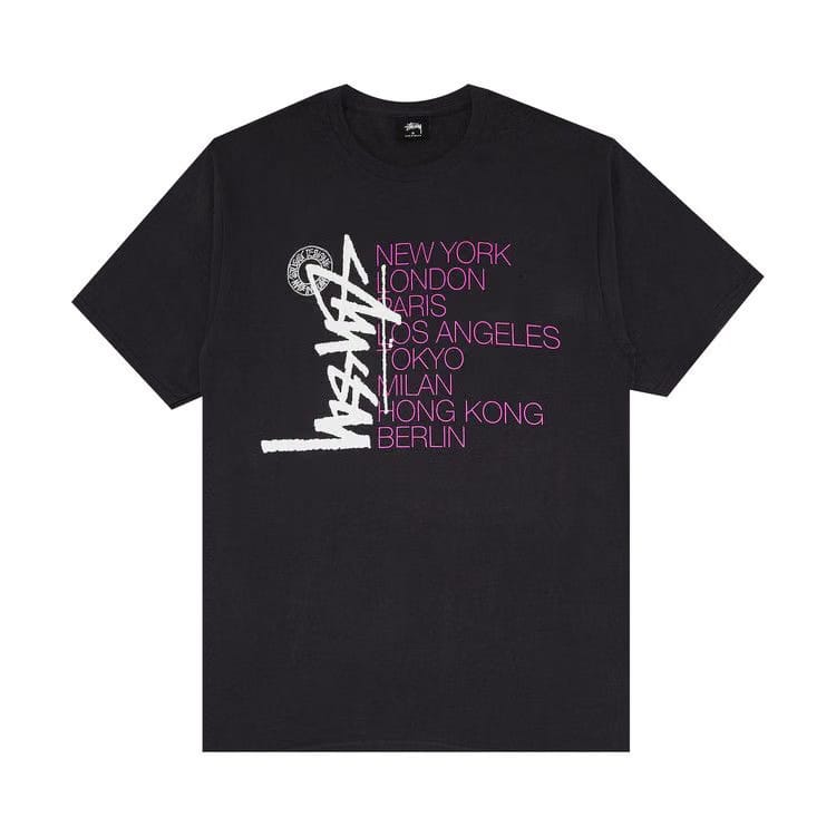 Stussy Buana Stack T-Shirt Charcoal