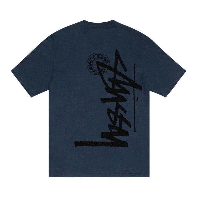 Stussy Buana Stock T-Shirt Navy
