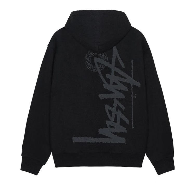 Stussy Buana Stock Zip Hoodie Black