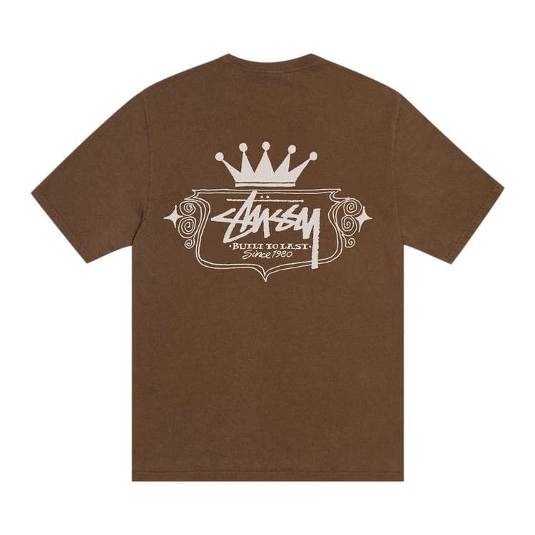 Stussy Built To Last T-Shirt Brown