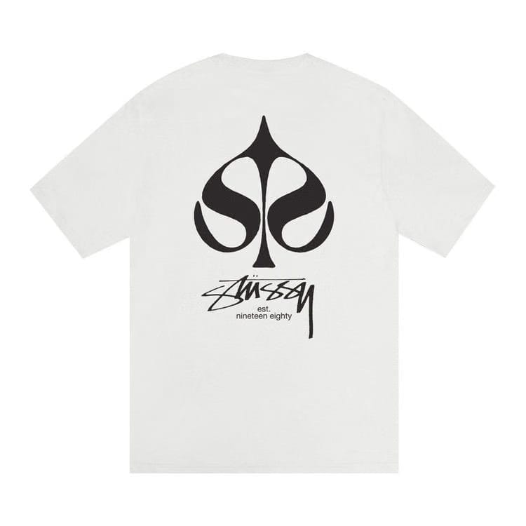 Stussy Spade T-Shirt Pigment Dyed Natural