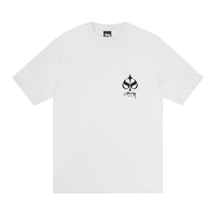 Stussy Spade T-Shirt Pigment Dyed Natural