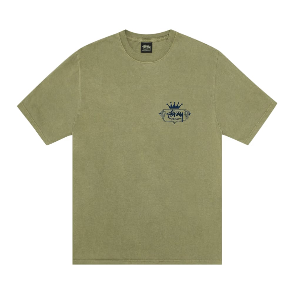 Stussy Built To Last T-Shirt Olive