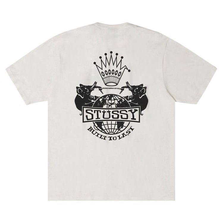 Stussy Built To Last T-Shirt Pigment Dyed Natural