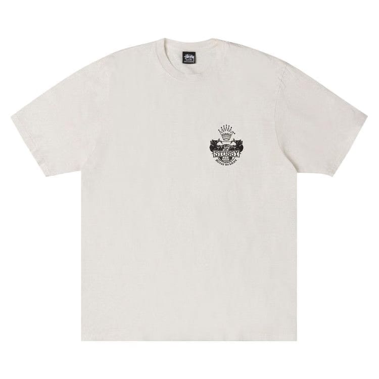 Stussy Built To Last T-Shirt Pigment Dyed Natural