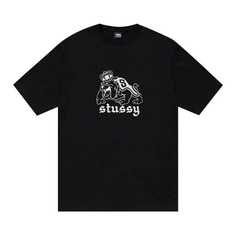 Stussy Bulldog T-Shirt Black