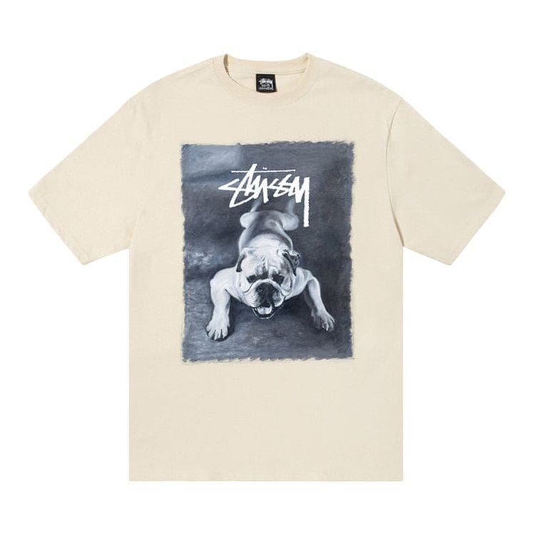 Stussy Bulldog T-Shirt Putty