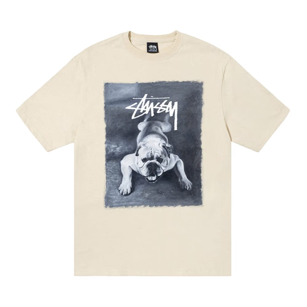 Stussy Bulldog T-Shirt Putty