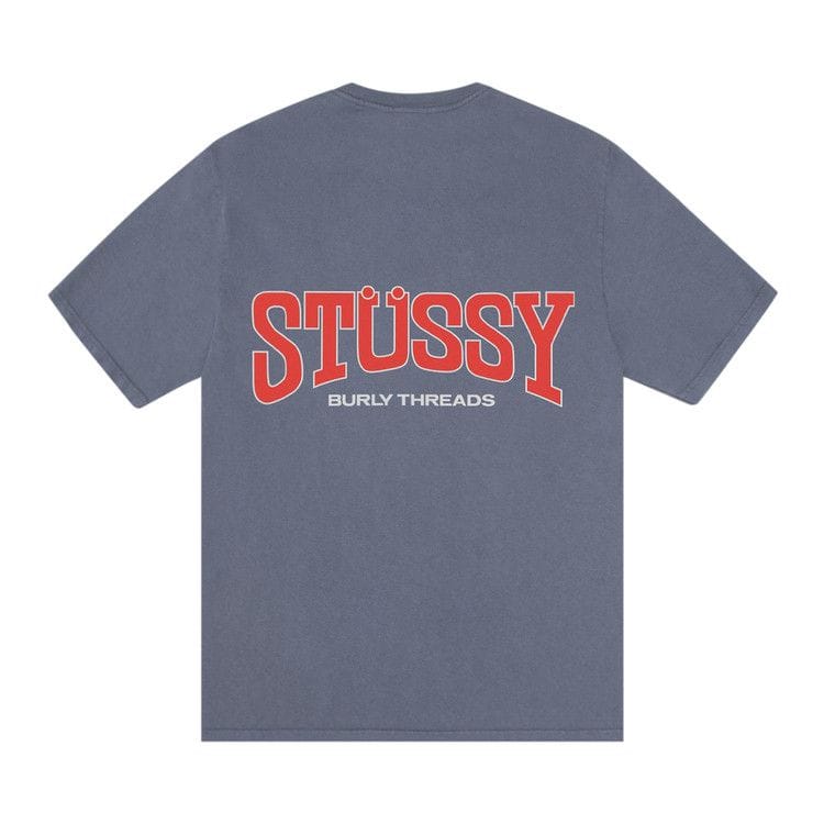 Stussy Burly Threads T-Shirt Indigo