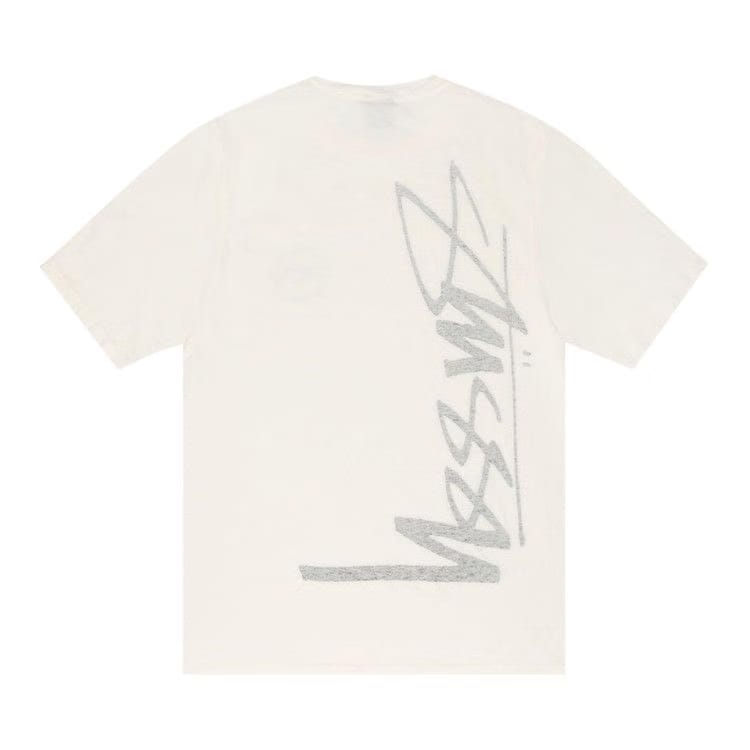 Stussy C Thru T-Shirt Pigment Dyed Natural
