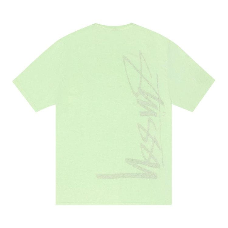 Stussy C Thru T-Shirt Pigment Dyed Pistachio
