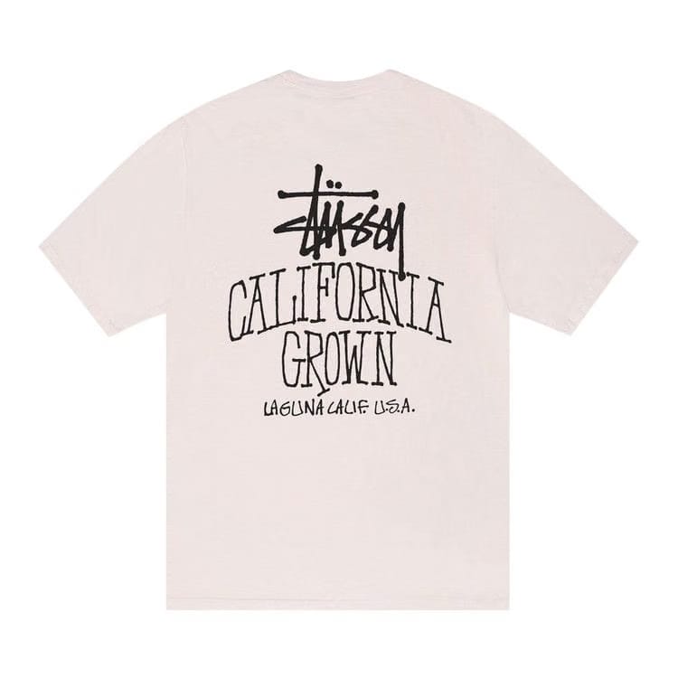 Stussy Cali Grown T-Shirt Pigment Dyed Blush