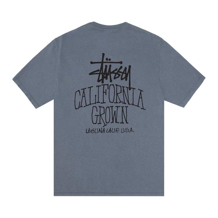Stussy Cali Grown T-Shirt Pigment Dyed Navy