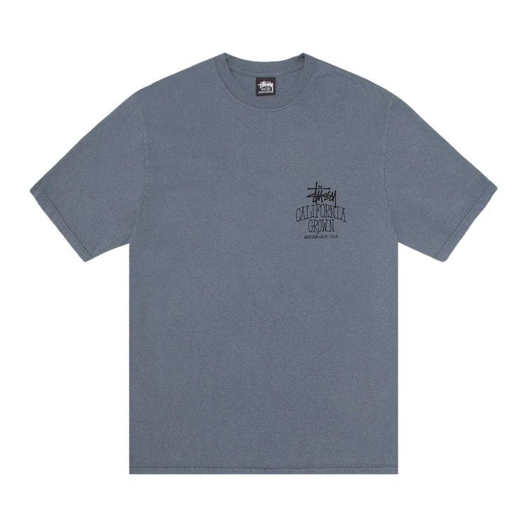 Stussy Cali Grown T-Shirt Pigment Dyed Navy