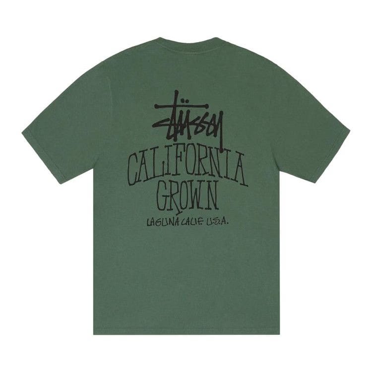 Stussy Cali Grown T-Shirt Pigment Dyed Pine