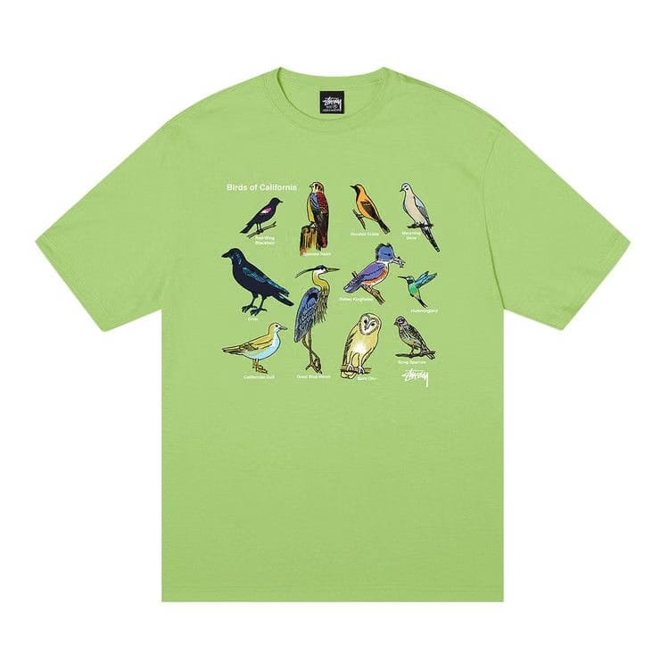 Stussy California Birds T-Shirt Tea