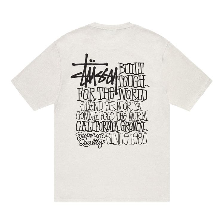 Stussy California Grown T-Shirt Natural