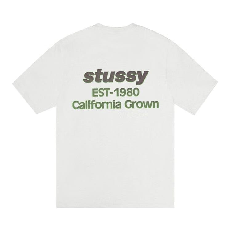 Stussy California Grown T-Shirt Pigment Dyed Natural