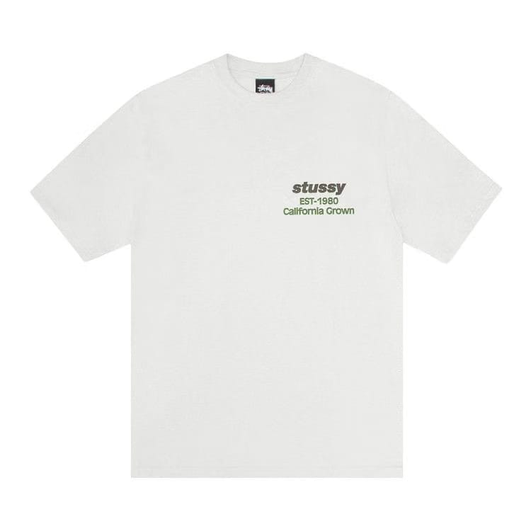 Stussy California Grown T-Shirt Pigment Dyed Natural