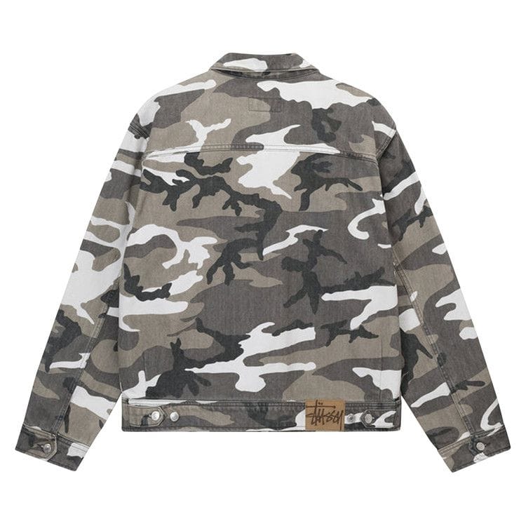 Stussy Camo Zip Work Jacket Multicolor