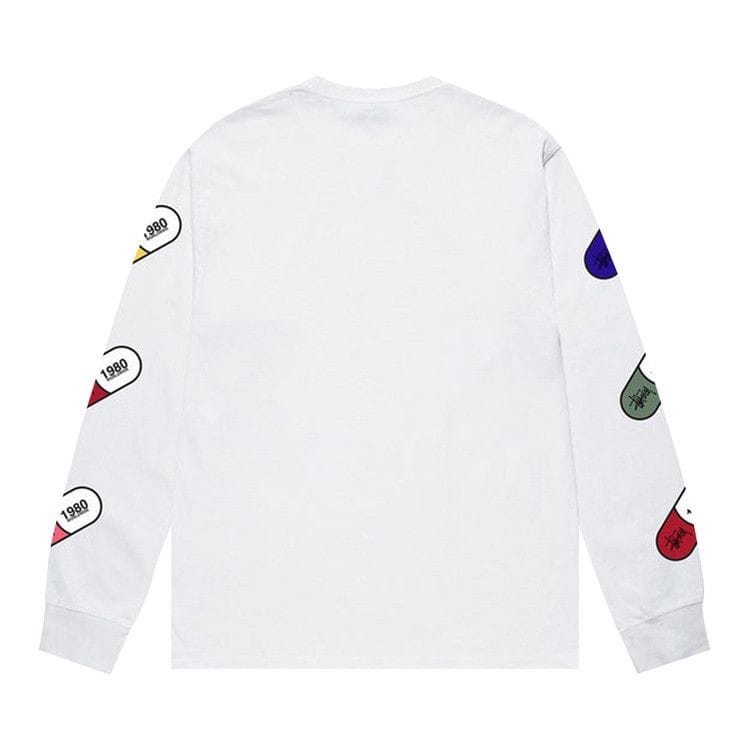 Stussy Capsule Long-Sleeve T-Shirt White