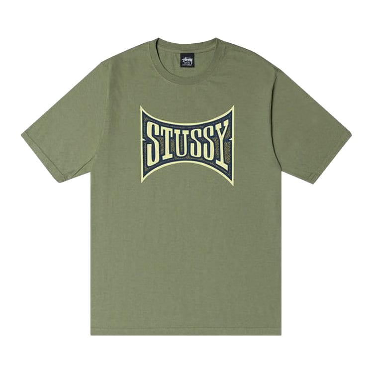 Stussy Champion Pigment Dyed T-Shirt Artichoke