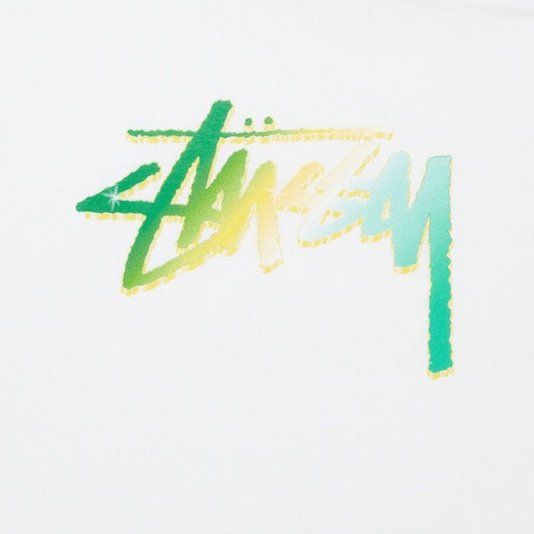 Stussy Chrome Stock T-Shirt White