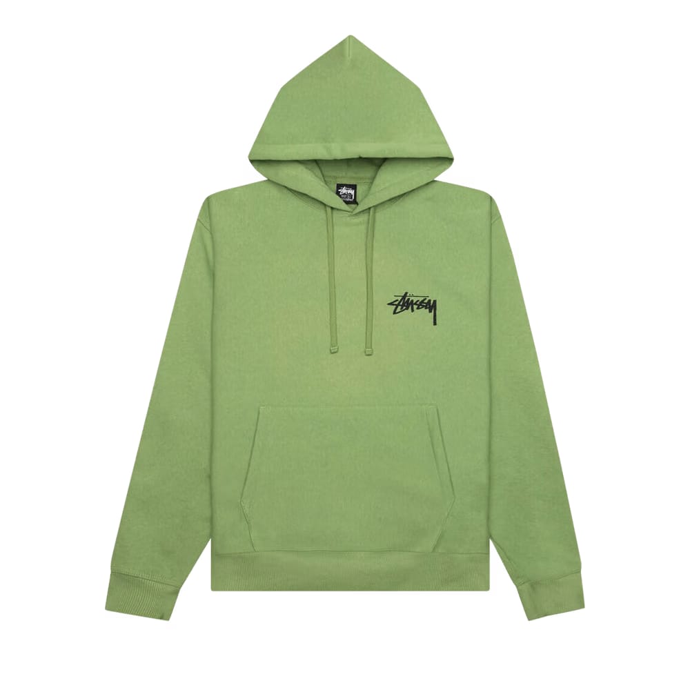 Stussy Classic Dot Hoodie Moss