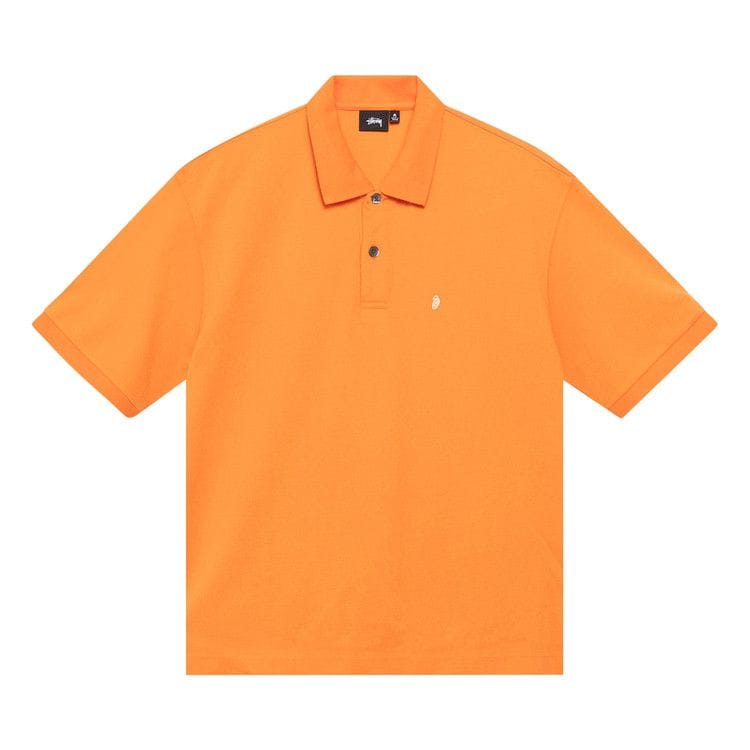 Stussy Classic Pique Polo Orange