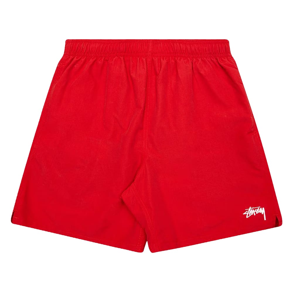 Stussy Classic Stock Water Shorts Red
