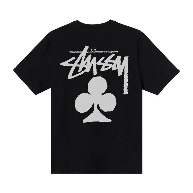Stussy Club Pigment Dyed T-Shirt Black