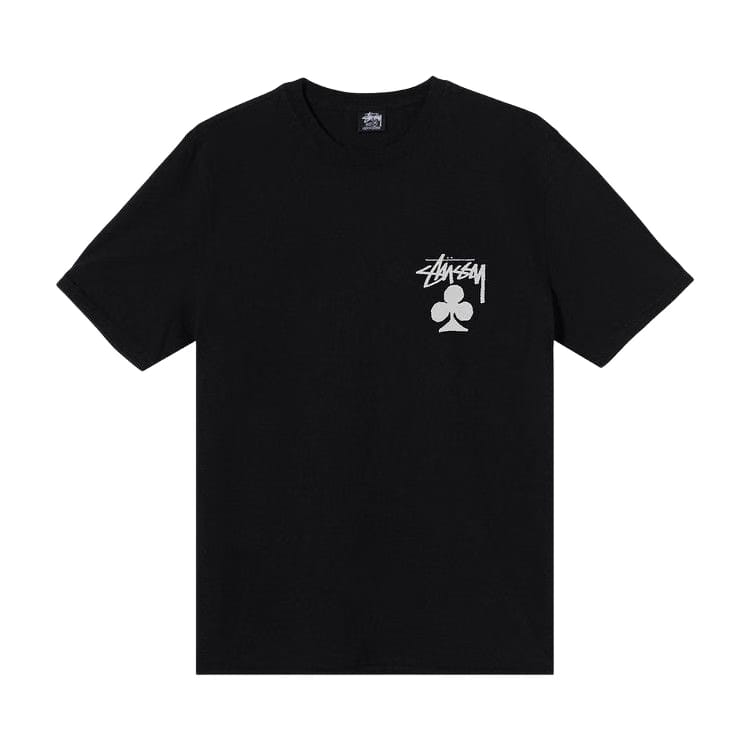 Stussy Club Pigment Dyed T-Shirt Black