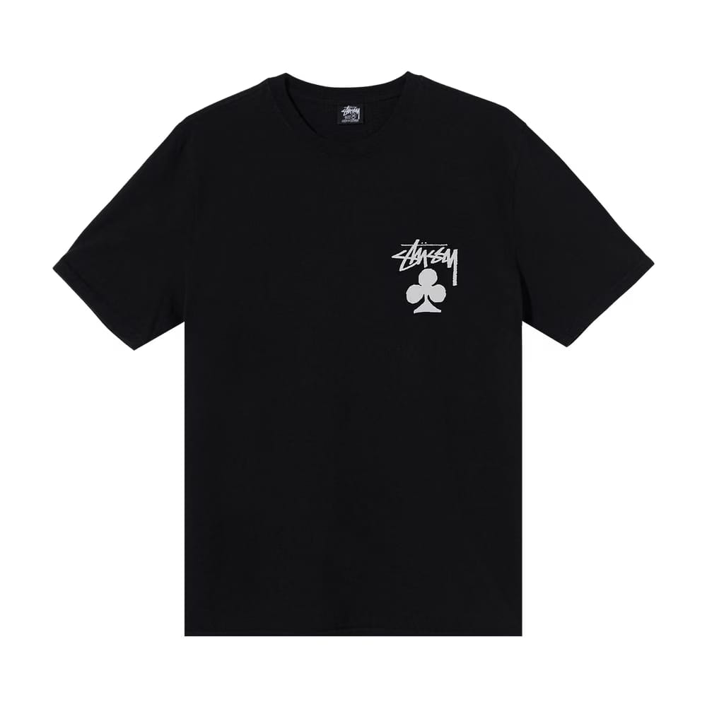 Stussy Club Pigment Dyed T-Shirt Black