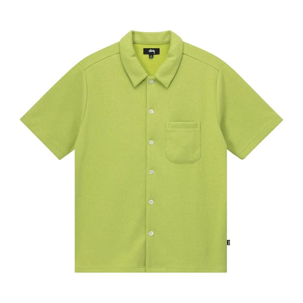 Stussy Crepe Jersey Shirt Lime