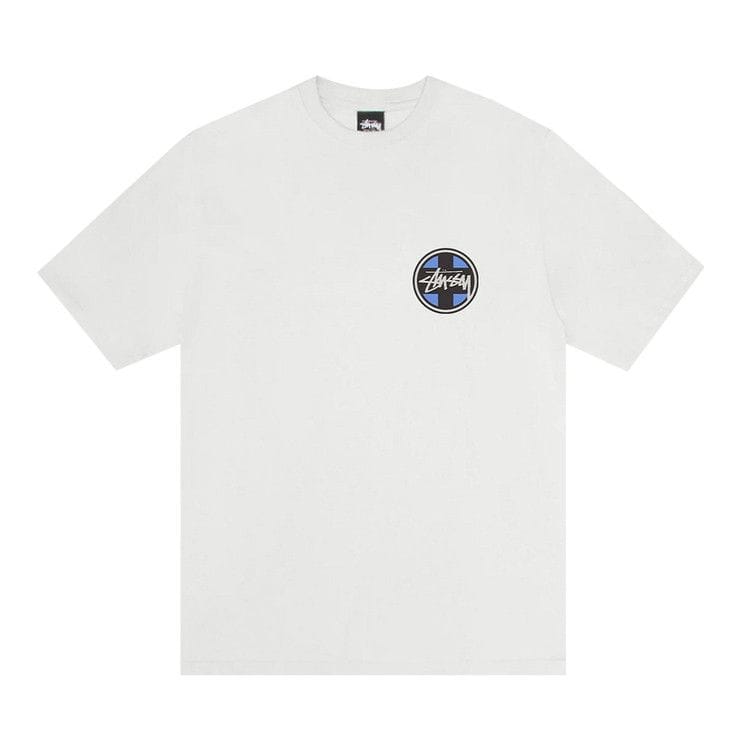 Stussy Cross Dot T-Shirt Pigment Dyed Natural