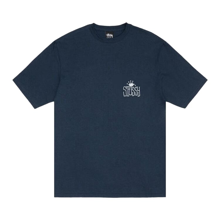 Stussy Crown International T-Shirt Navy