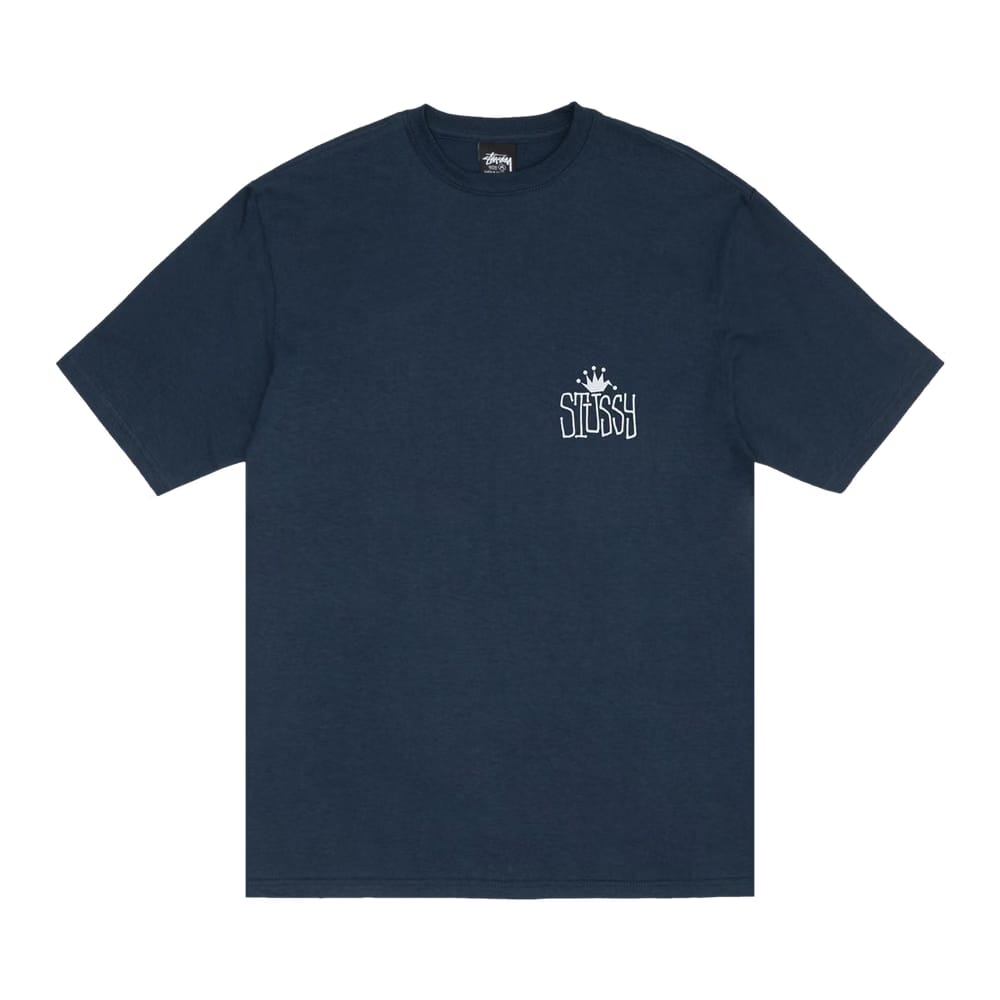 Stussy Crown International T-Shirt Navy