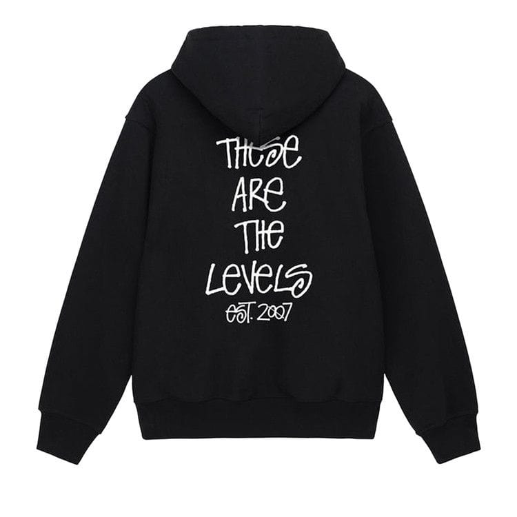 Stussy Levels Hoodie Black
