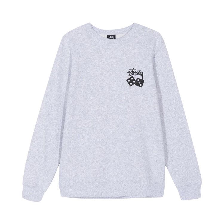 Stussy Dice Crew Ash Heather