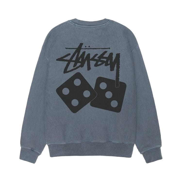 Stussy Dice Crew Pigment Dyed Navy