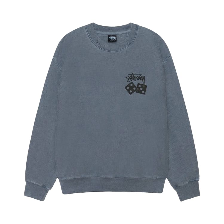 Stussy Dice Crew Pigment Dyed Navy