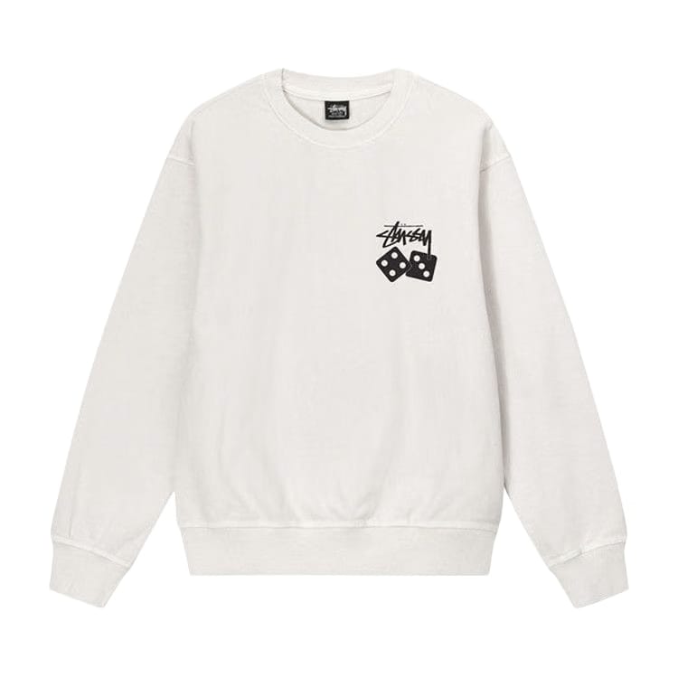 Stussy Dice Pigment Dyed Crew Natural