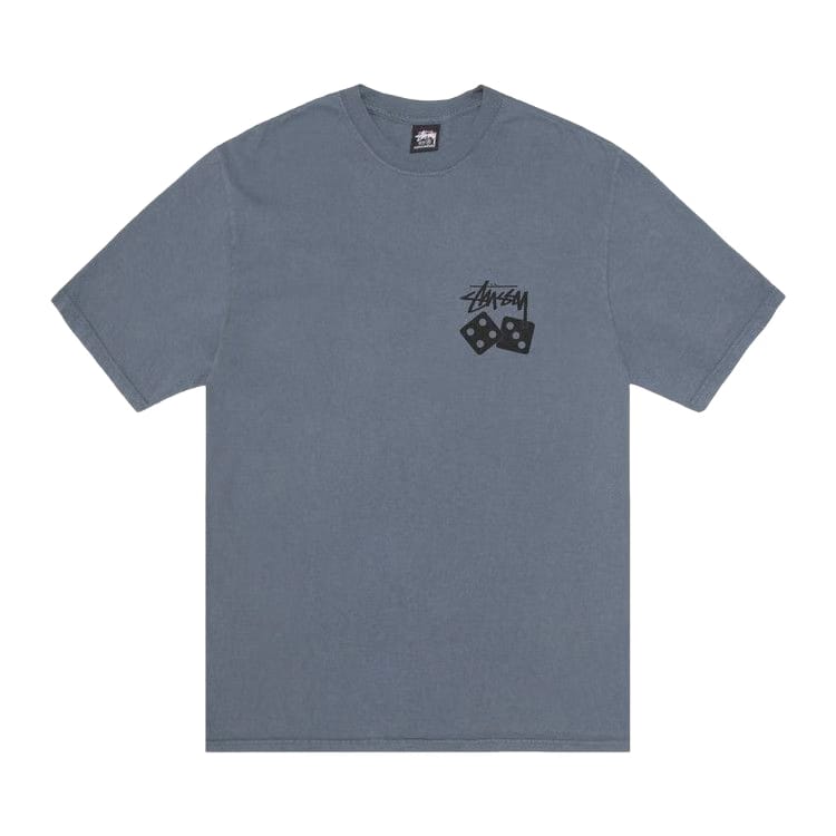 Stussy Dice T-Shirt Pigment Dyed Navy